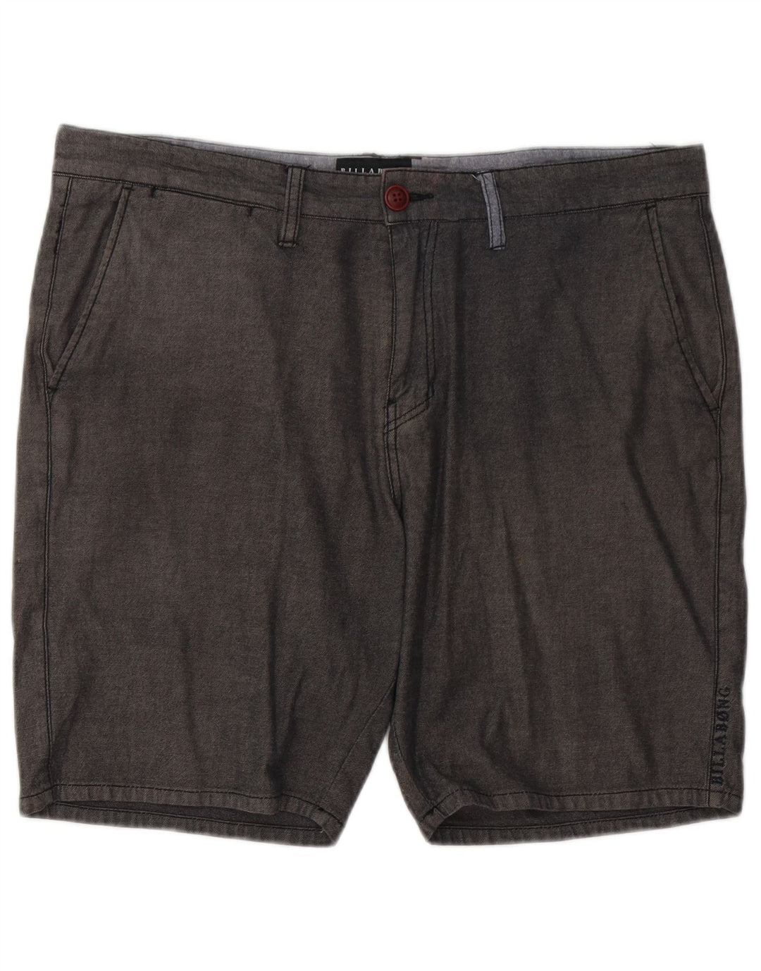 Billabong Mens Chino Shorts W36 Large Grey Cotton