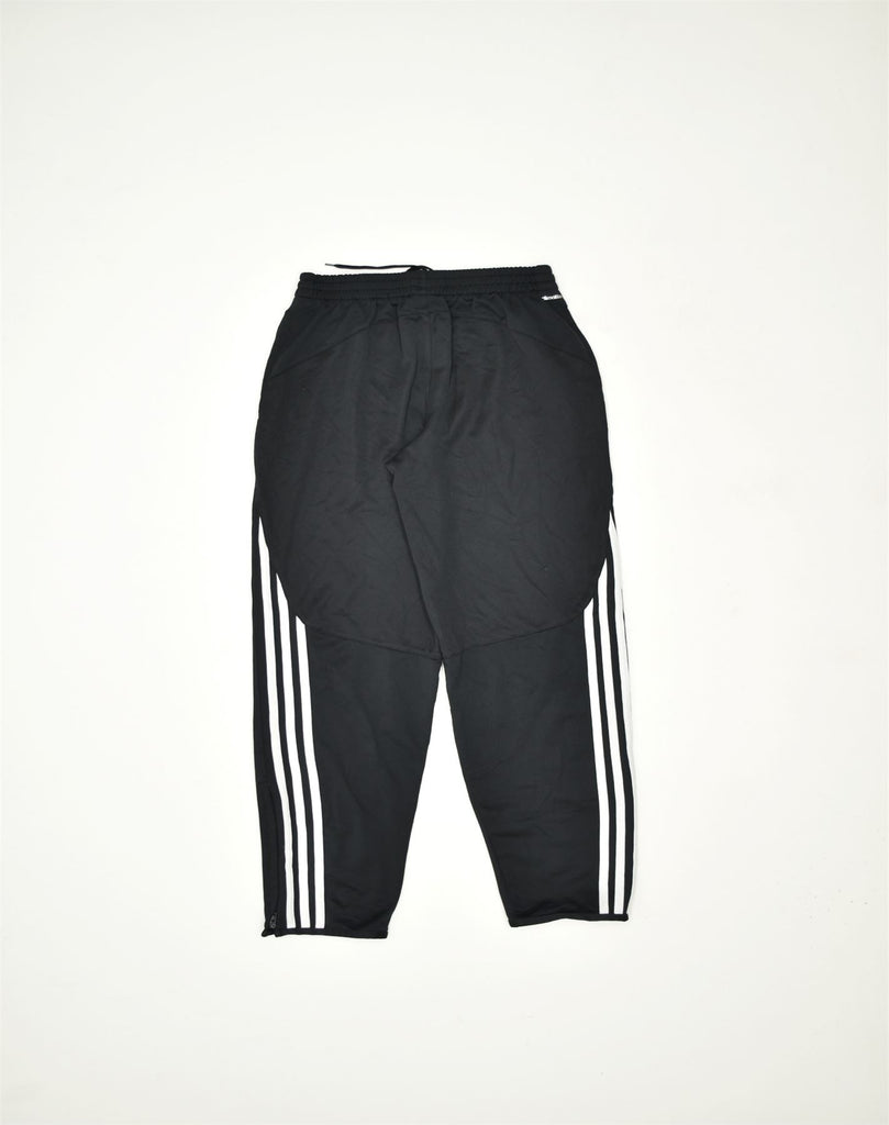 ADIDAS Girls Tracksuit Trousers 14-15 Years Black Polyester | Vintage | Thrift | Second-Hand | Used Clothing | Messina Hembry 