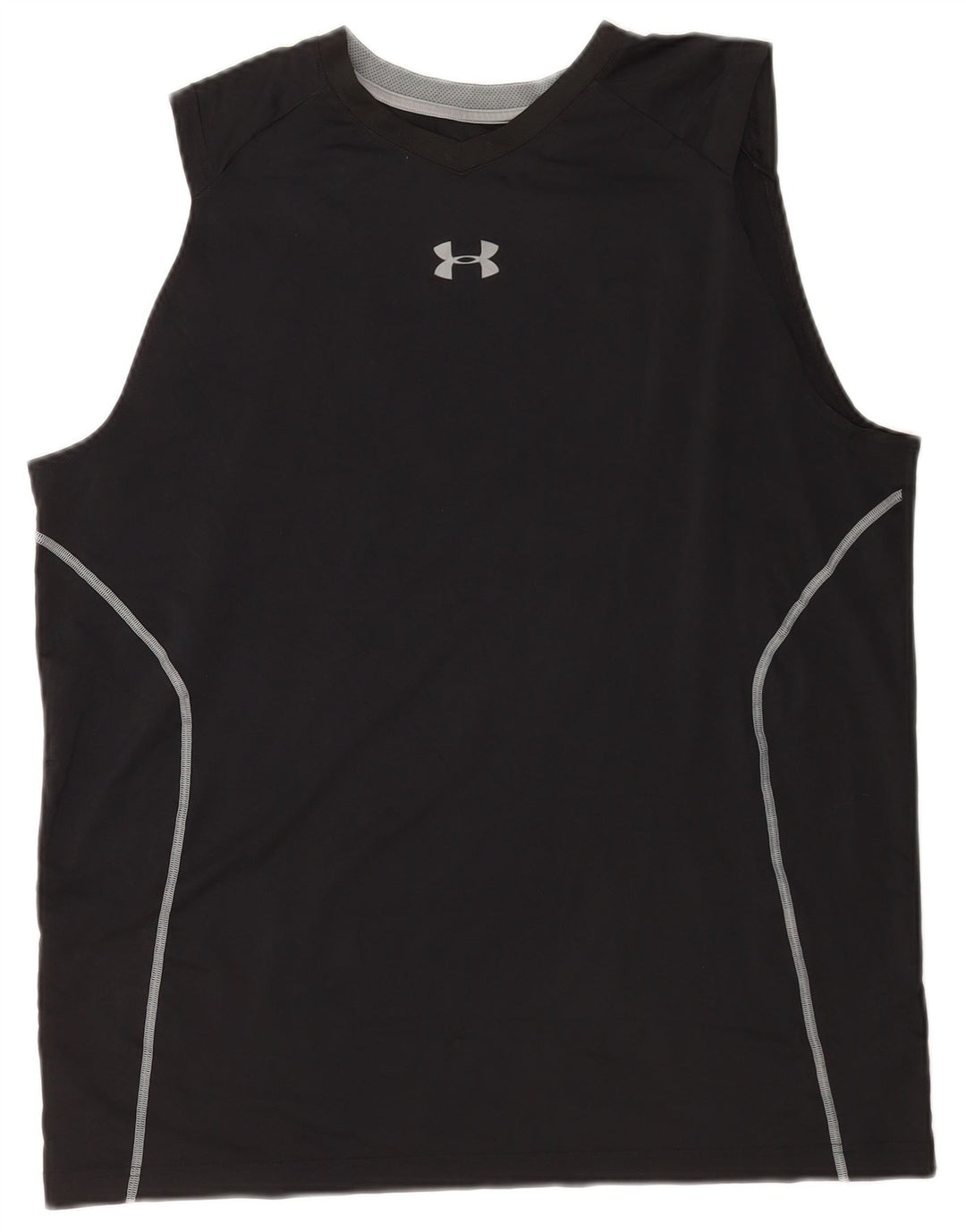 Under Armour Mens Vest Top XL Black Polyester