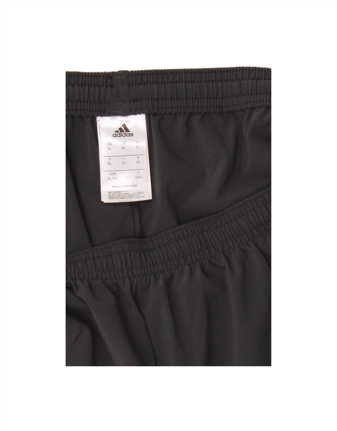 ADIDAS Mens Climalite Sport Shorts XL  Black Polyester Vintage Adidas and Second-Hand Adidas from Messina Hembry 