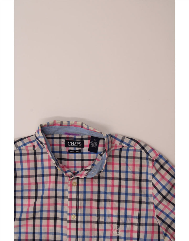 CHAPS Mens Shirt Large Multicoloured Check Cotton Vintage Chaps and Second-Hand Chaps from Messina Hembry 