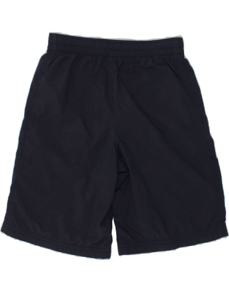 NIKE Boys Sport Shorts 6-7 Years Large Navy Blue Polyester | Vintage Nike | Thrift | Second-Hand Nike | Used Clothing | Messina Hembry 