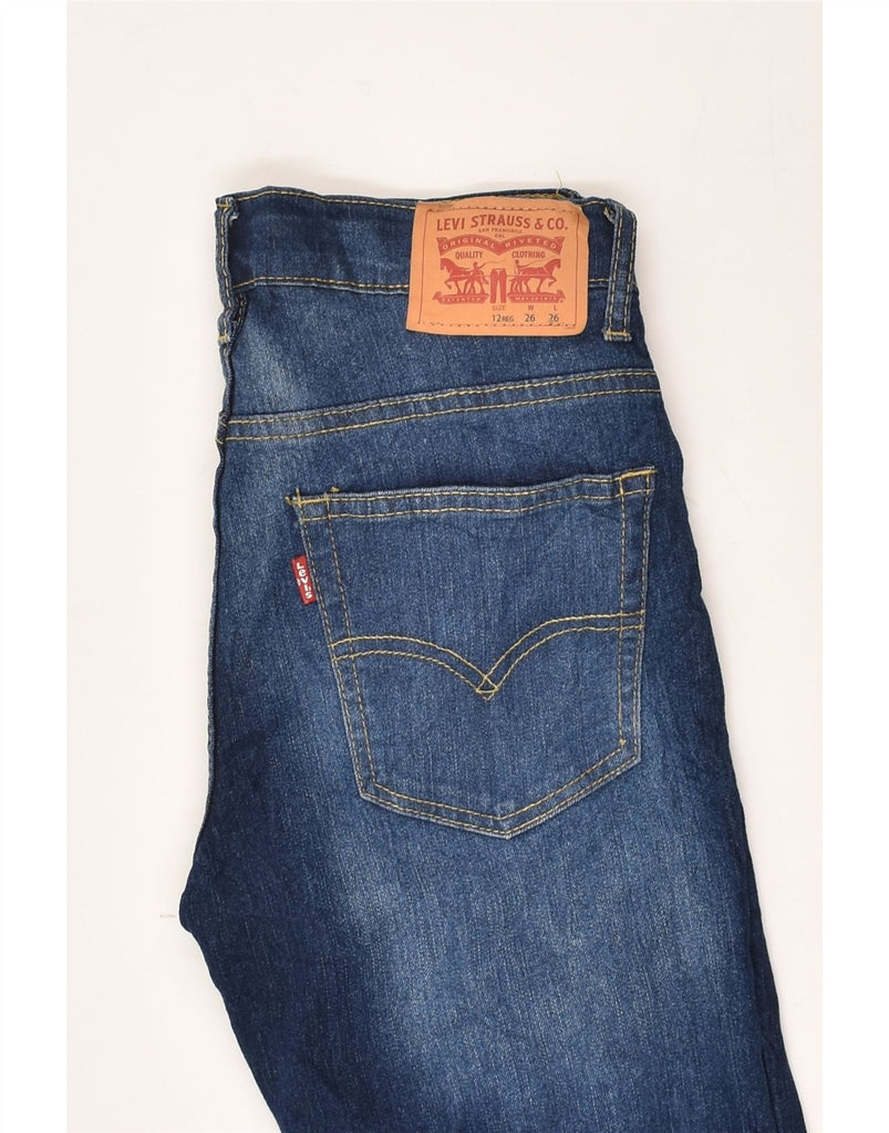 LEVI'S Girls 502 Regular Tapered Jeans 11-12 Years W26 L26  Blue Cotton | Vintage Levi's | Thrift | Second-Hand Levi's | Used Clothing | Messina Hembry 