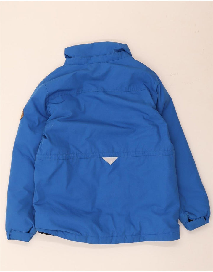Puma Boys Windbreaker Jacket 11-12 Years Blue Polyester