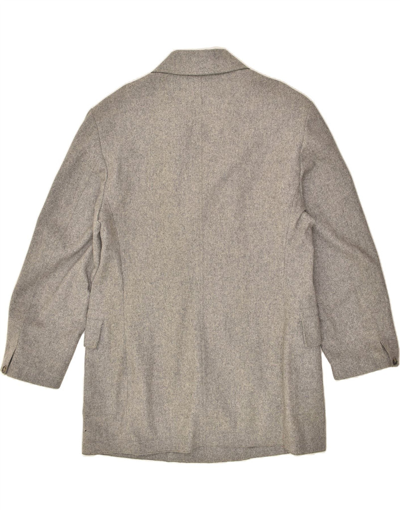 PAL ZILERI Mens Slim 3 Button Blazer Jacket IT 54 2XL Grey Virgin Wool | Vintage Pal Zileri | Thrift | Second-Hand Pal Zileri | Used Clothing | Messina Hembry 
