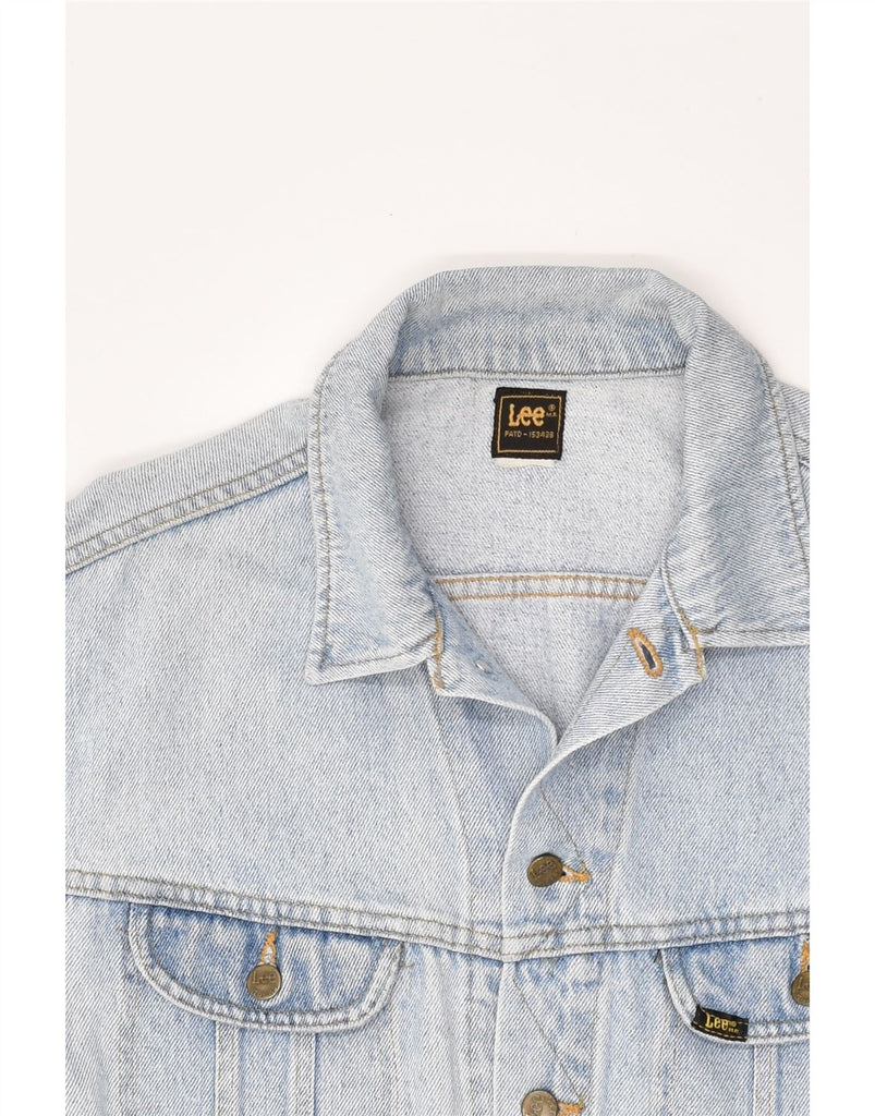 LEE Mens Denim Jacket UK 42 XL Blue Cotton | Vintage Lee | Thrift | Second-Hand Lee | Used Clothing | Messina Hembry 