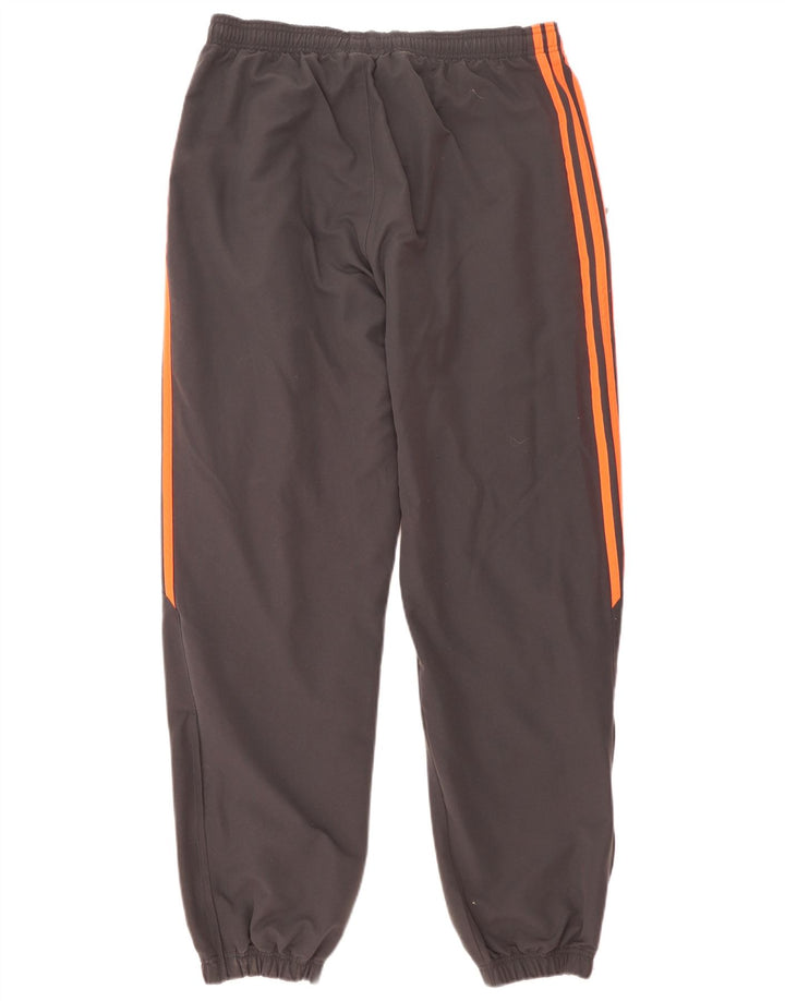 Adidas Mens Tracksuit Trousers Joggers Large Grey Polyester