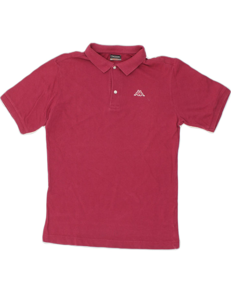 KAPPA Mens Polo Shirt Small Pink Cotton | Vintage Kappa | Thrift | Second-Hand Kappa | Used Clothing | Messina Hembry 