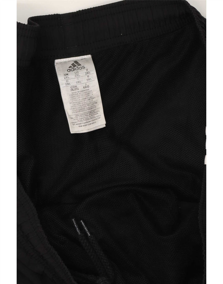 Adidas Mens Sport Shorts 2XL Black Polyester