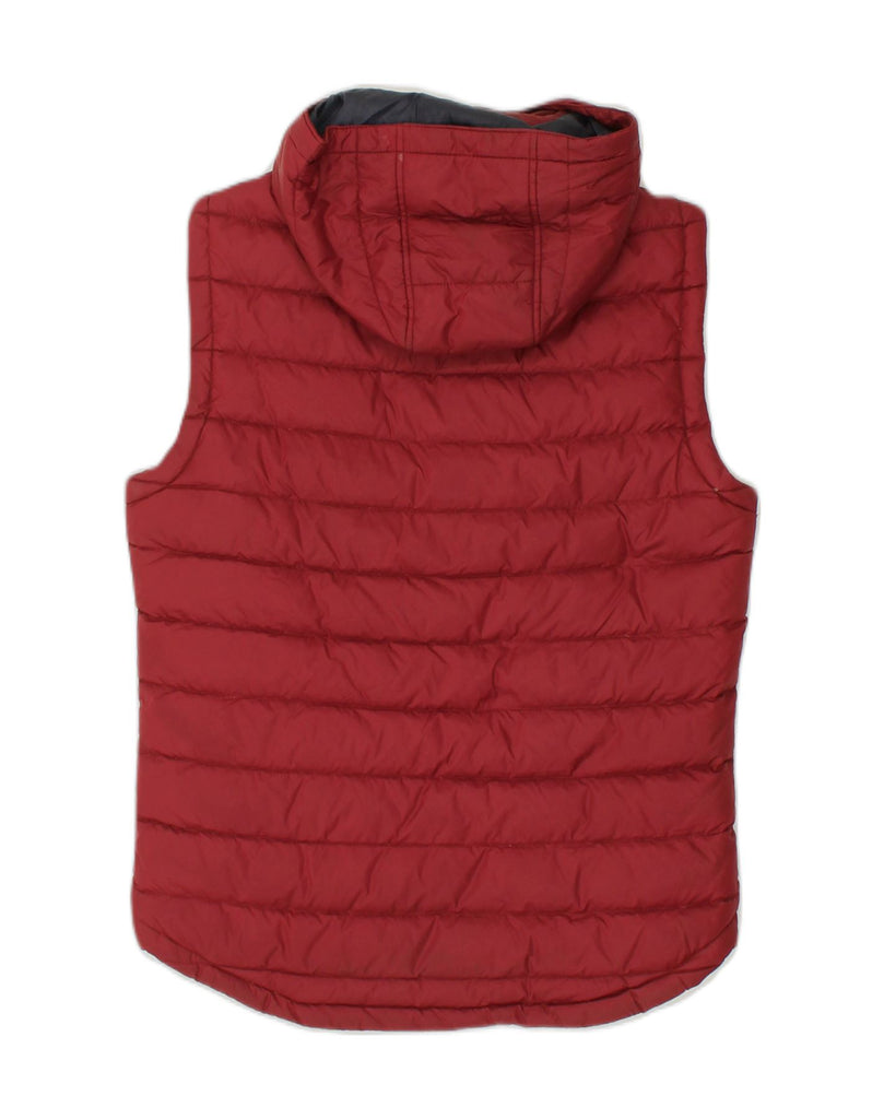 JACK WILLS Mens Hooded Padded Gilet UK 36 Small Red | Vintage Jack Wills | Thrift | Second-Hand Jack Wills | Used Clothing | Messina Hembry 