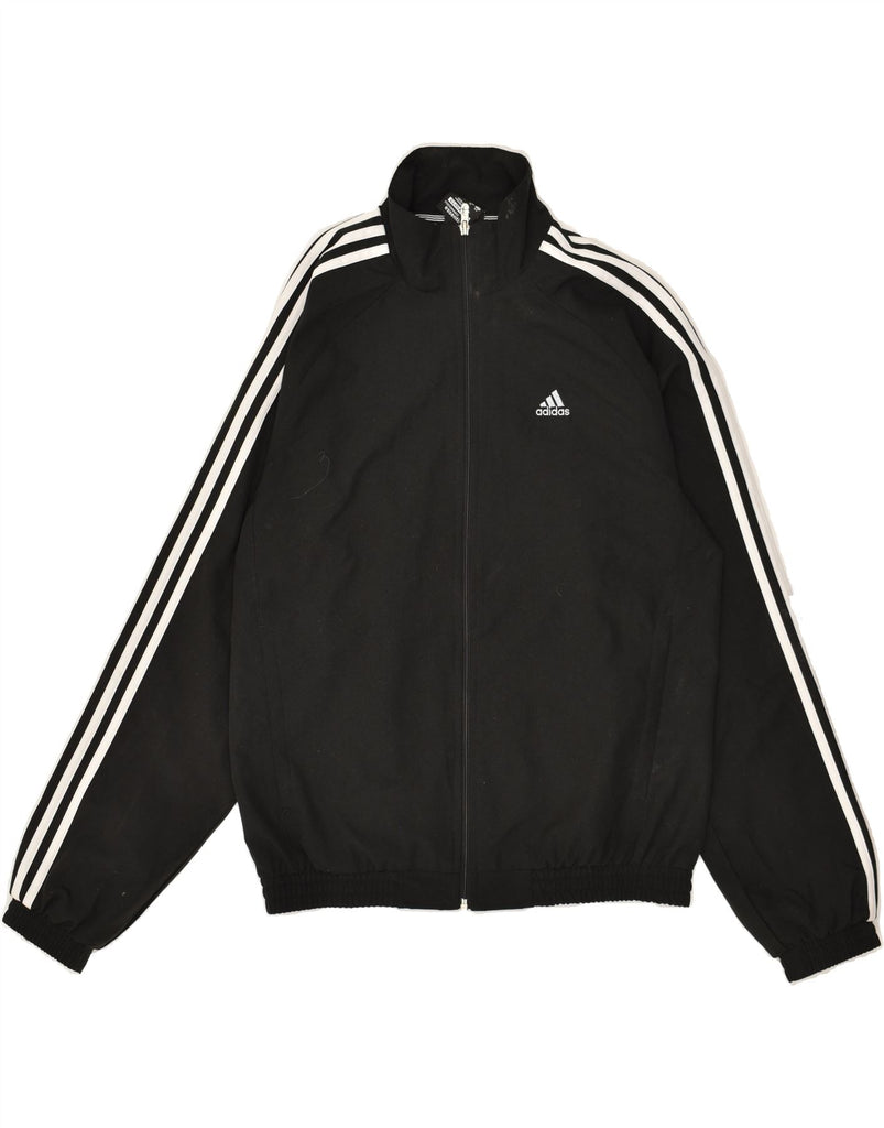 ADIDAS Mens Clima 365 Tracksuit Top Jacket Small Black Polyester | Vintage Adidas | Thrift | Second-Hand Adidas | Used Clothing | Messina Hembry 