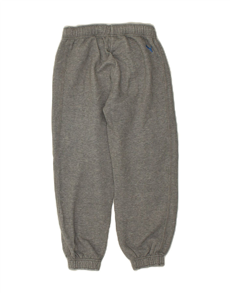 PUMA Boys Graphic Tracksuit Trousers Joggers 9-10 Years Grey Cotton | Vintage Puma | Thrift | Second-Hand Puma | Used Clothing | Messina Hembry 