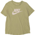 Nike Mens Graphic T-Shirt Top Large Green Cotton