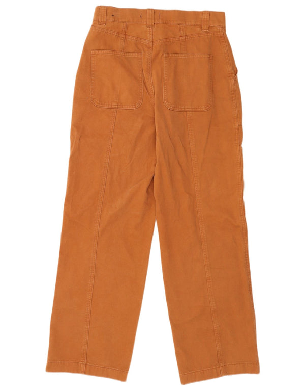 Abercrombie & Fitch Womens High Waist Cargo Trousers US 4 Small W27 L28 Bei