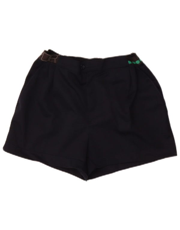 Diadora Mens Graphic Casual Shorts IT 52 XL W34 Navy Blue Colourblock