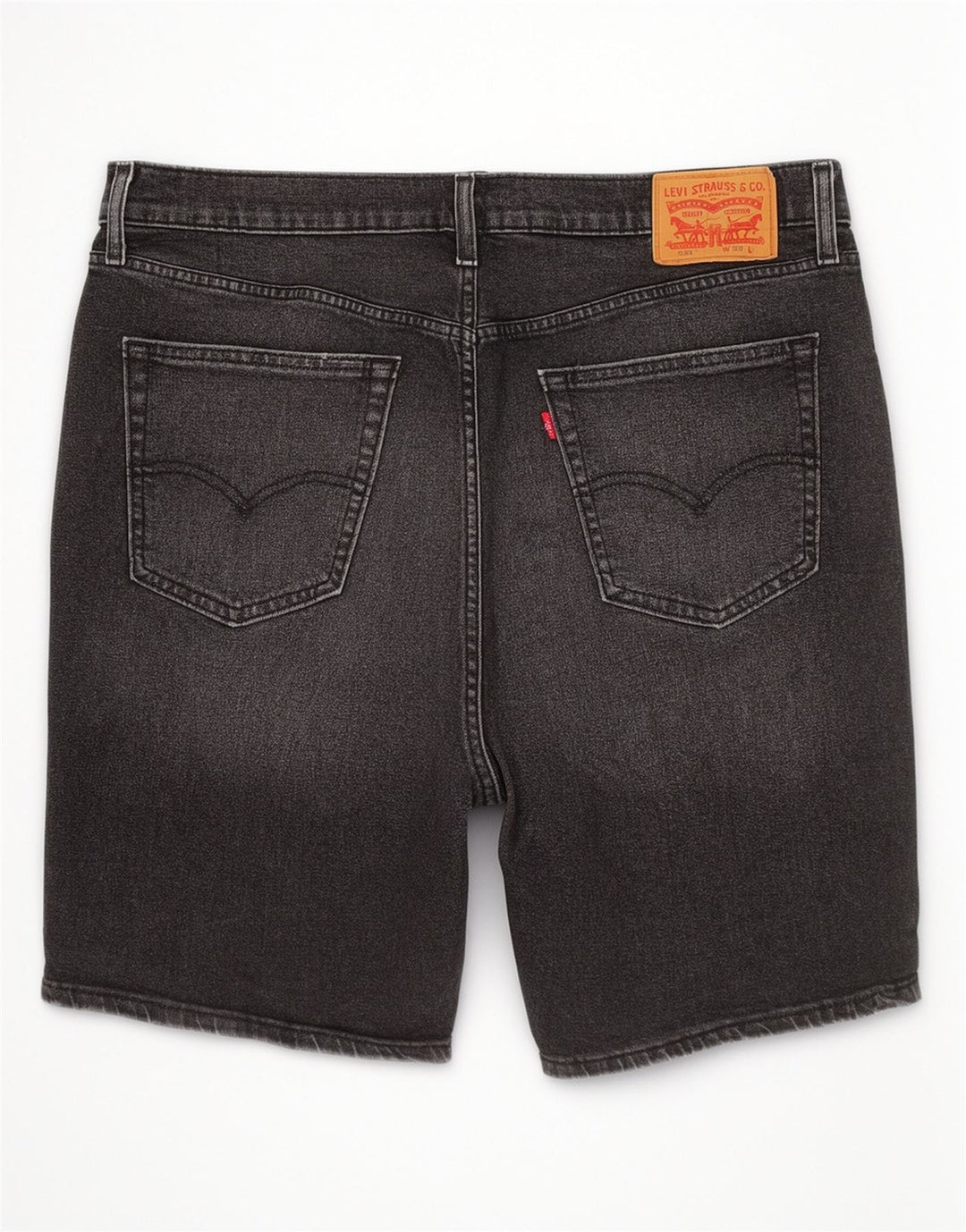 Levi's Mens 541 Denim Shorts W36 Large Black Cotton