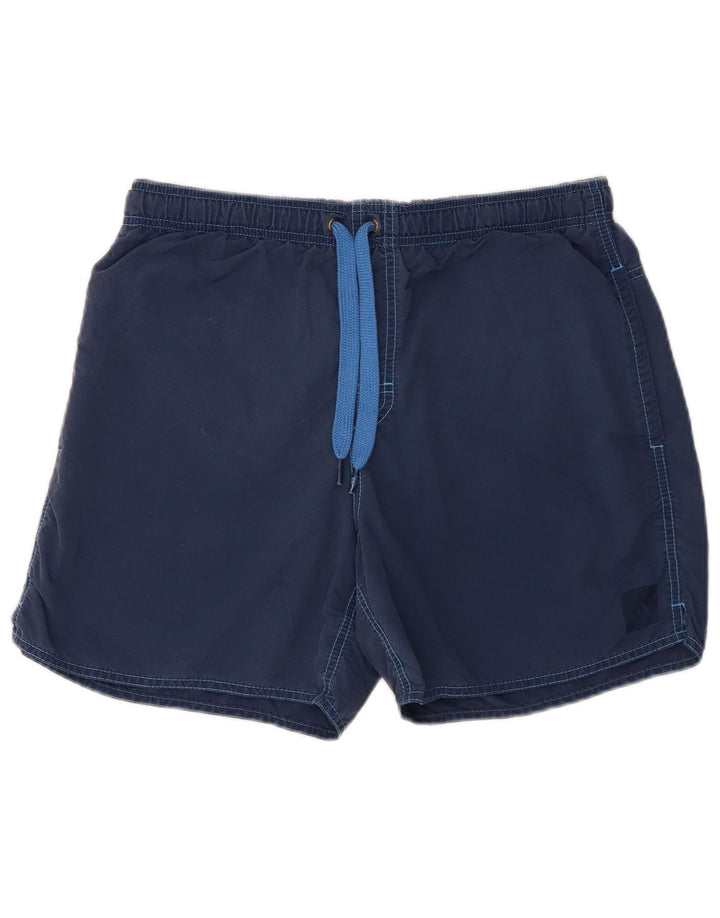 Adidas Mens Swimming Shorts Medium  Navy Blue Polyamide