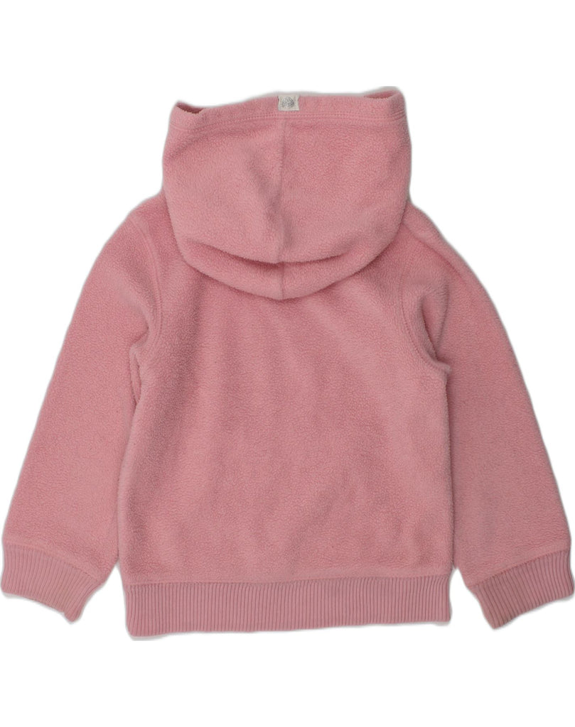 GAP Girls Graphic Fleece Hoodie Jumper 3-4 Years Pink Polyester | Vintage Gap | Thrift | Second-Hand Gap | Used Clothing | Messina Hembry 