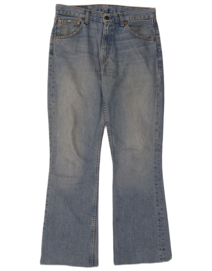 Levi's Mens 525 Bootcut Jeans W32 L30 Blue Cotton