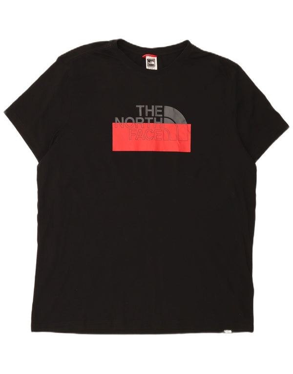 The North Face Mens Graphic T-Shirt Top XL Black Cotton