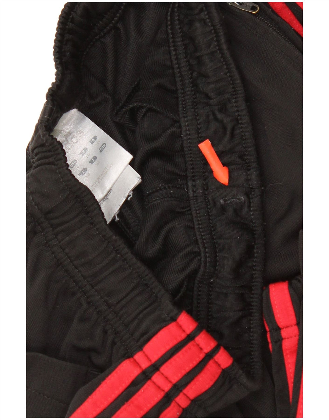 Adidas Boys Tracksuit Trousers Joggers 13-14 Years  Black Polyester