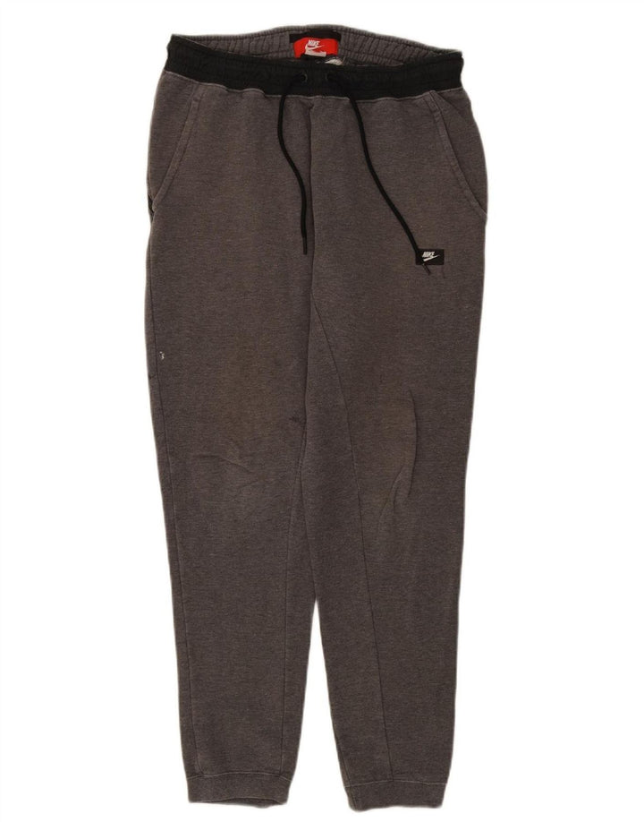 NIKE Mens Tracksuit Trousers Joggers Medium  Grey
