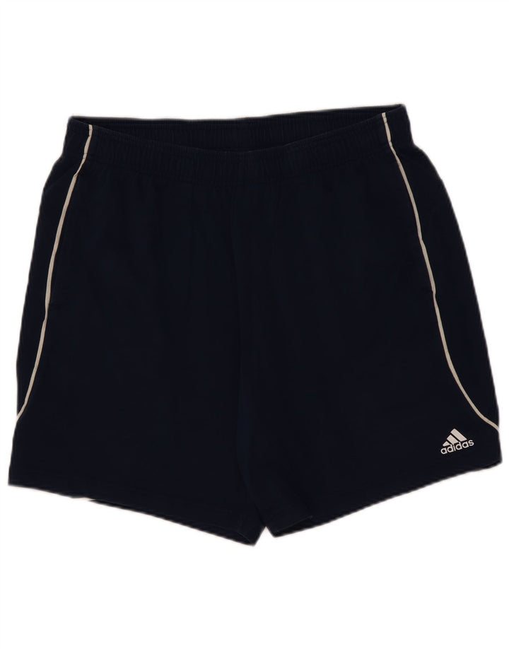 Adidas Mens Sport Shorts Large  Navy Blue Cotton