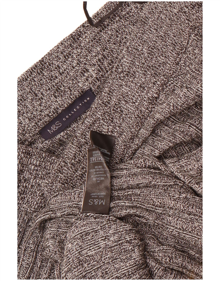 Marks & Spencer Womens High Waist Knit A-Line Skirt Medium W26 Grey