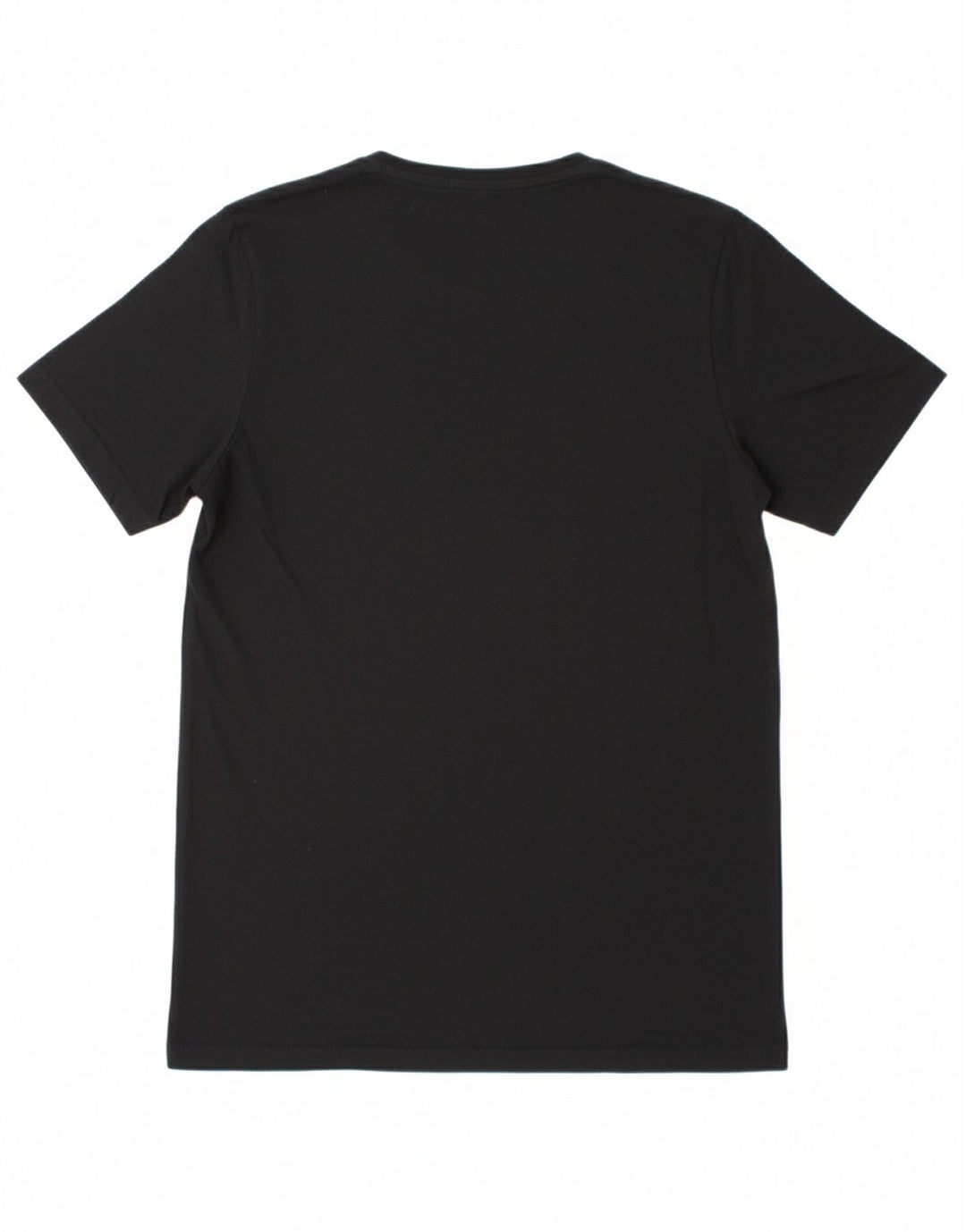 JACK & JONES Mens Graphic T-Shirt Top Large Black Cotton
