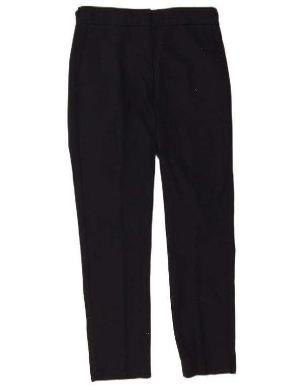 Zara Womens Slim Chino Trousers Medium W30 L27 Navy Blue