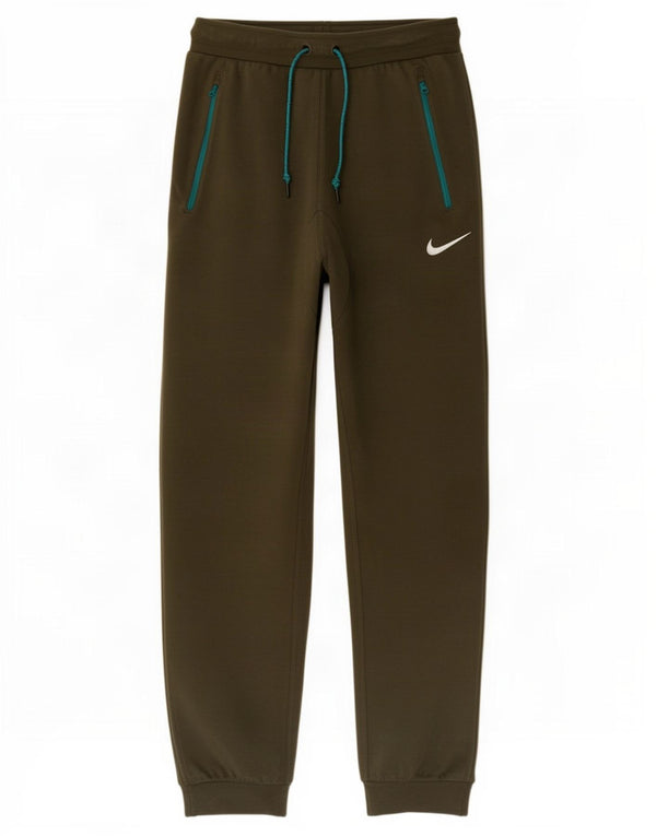 Nike Mens Tracksuit Trousers Joggers Small Green Cotton Sports