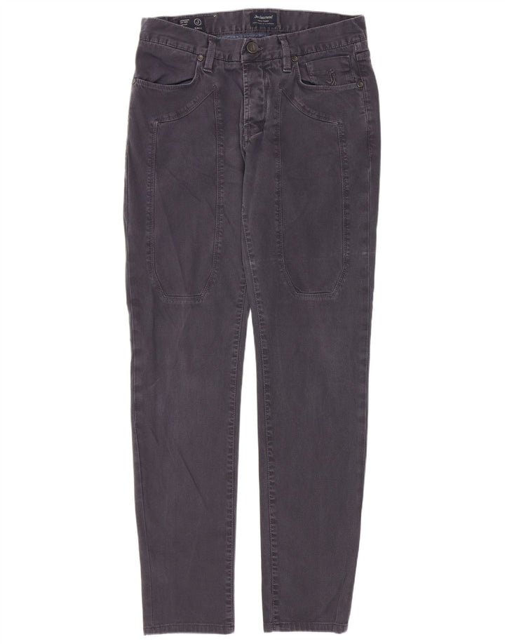 Jeckerson Mens Slim Jeans W30 L31 Grey Cotton