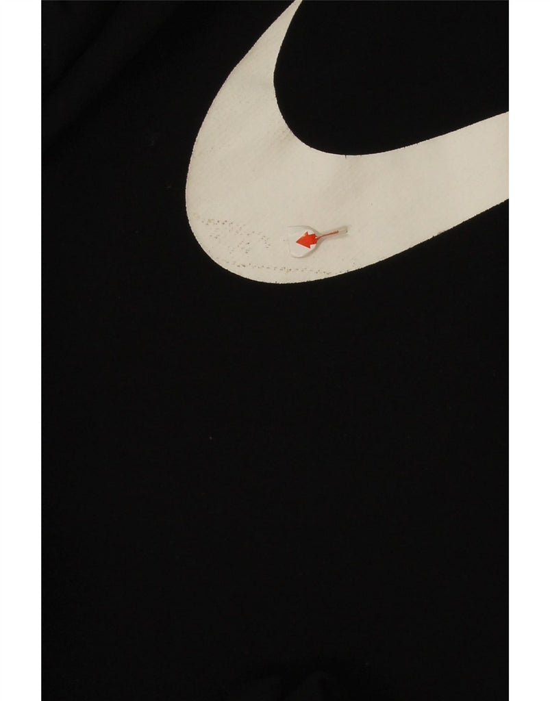 NIKE Mens Dri Fit Graphic Hoodie Jumper XL Black Polyester Vintage Nike and Second-Hand Nike from Messina Hembry 