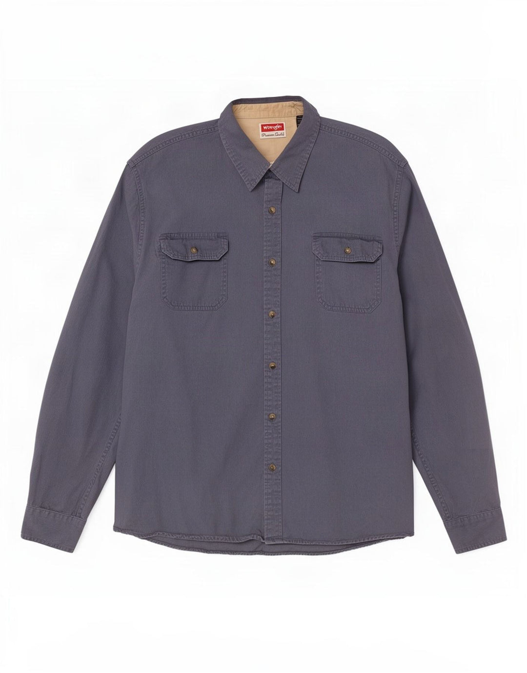 Wrangler Mens Shirt 2XL Blue Cotton