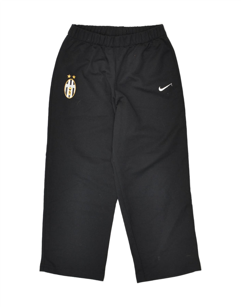 NIKE Boys Juventus Graphic Tracksuit Trousers 5-6 Years Medium Black | Vintage Nike | Thrift | Second-Hand Nike | Used Clothing | Messina Hembry 