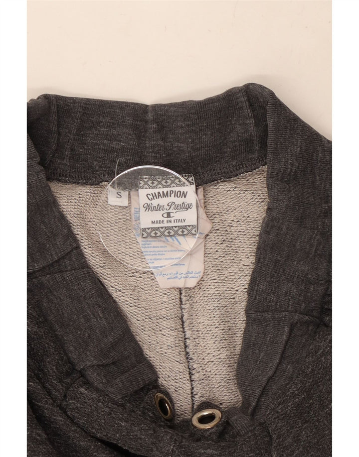 CHAMPION Womens Tracksuit Trousers Joggers UK 8 Small  Grey Flecked Cotton