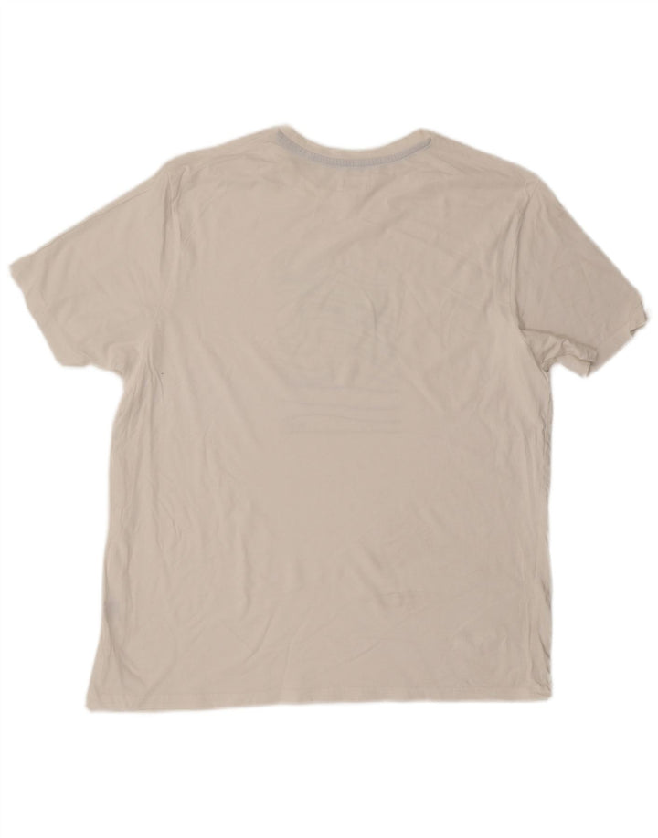 SALTROCK Mens Graphic T-Shirt Top XL White Cotton