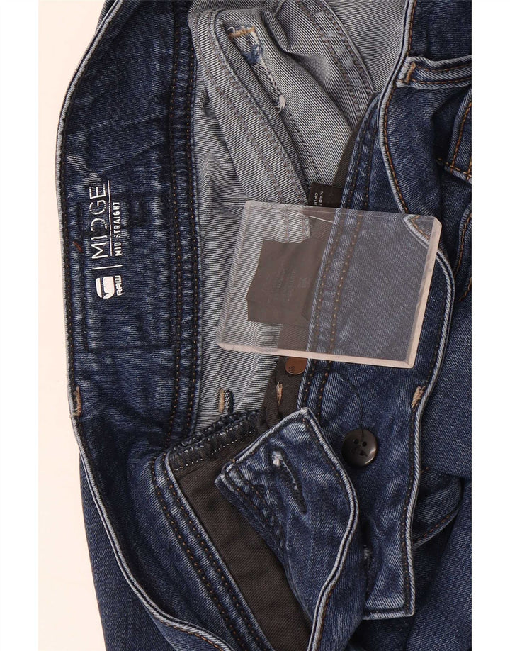 G-Star Mens Midge Straight Jeans W33 L34 Blue