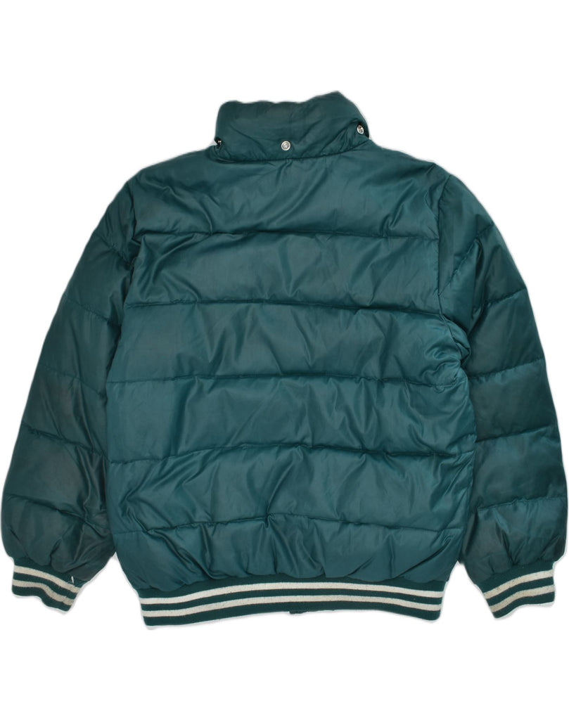 CHAMPION Boys Padded Jacket 9-10 Years Medium Green Polyester | Vintage Champion | Thrift | Second-Hand Champion | Used Clothing | Messina Hembry 