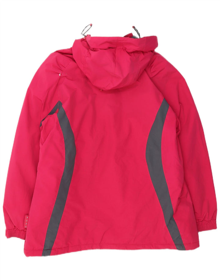 Mountain Warehouse Womens Hooded Oversized Windbreaker Jacket UK 18 XL Pink