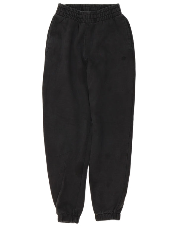 Adidas Womens Tracksuit Trousers Joggers UK 8 Small Black Cotton