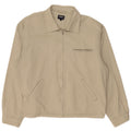 Rifle Mens Bomber Jacket UK 44 2XL Green Cotton