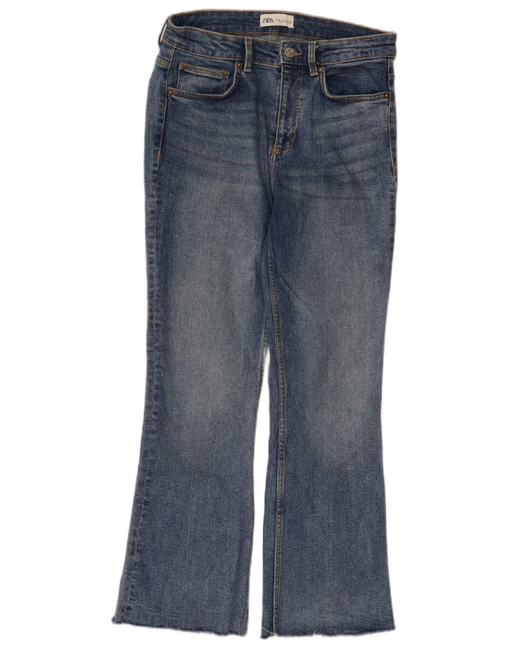 Zara Womens Bootcut Jeans EU 40 Medium W30 L26 Blue Cotton