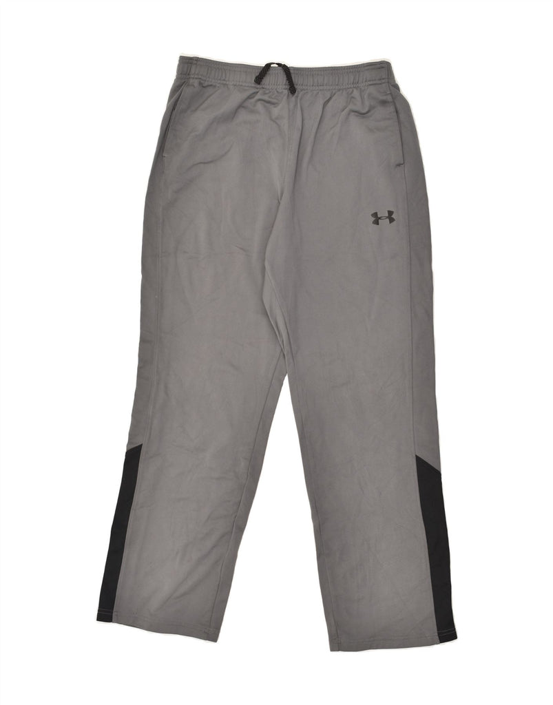 UNDER ARMOUR Boys Tracksuit Trousers 13-14 Years XL Grey | Vintage Under Armour | Thrift | Second-Hand Under Armour | Used Clothing | Messina Hembry 