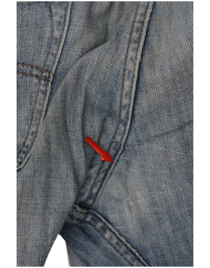 Lee Mens Bermuda Denim Shorts W34 Large Blue Cotton