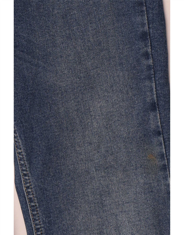 Topshop Womens Jamie Flared Jeans W28 L30 Blue Cotton