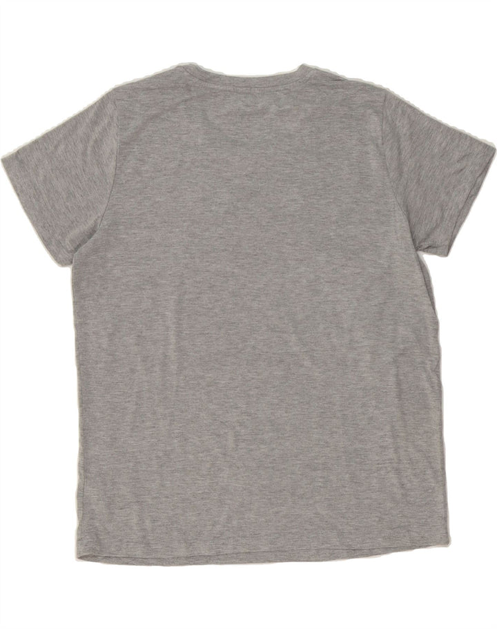 UMBRO Womens Graphic T-Shirt Top UK 16 Large Grey Polyester Vintage Umbro and Second-Hand Umbro from Messina Hembry 