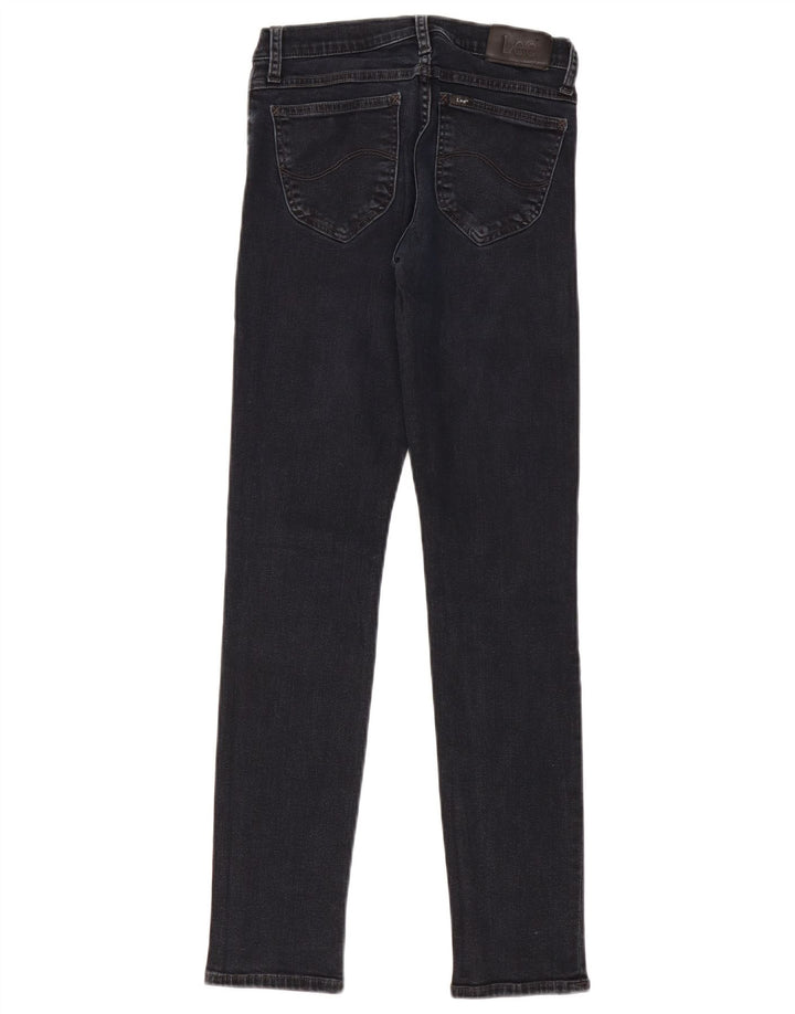 LEE Womens Jade Skinny Jeans W27 L30 Navy Blue Cotton