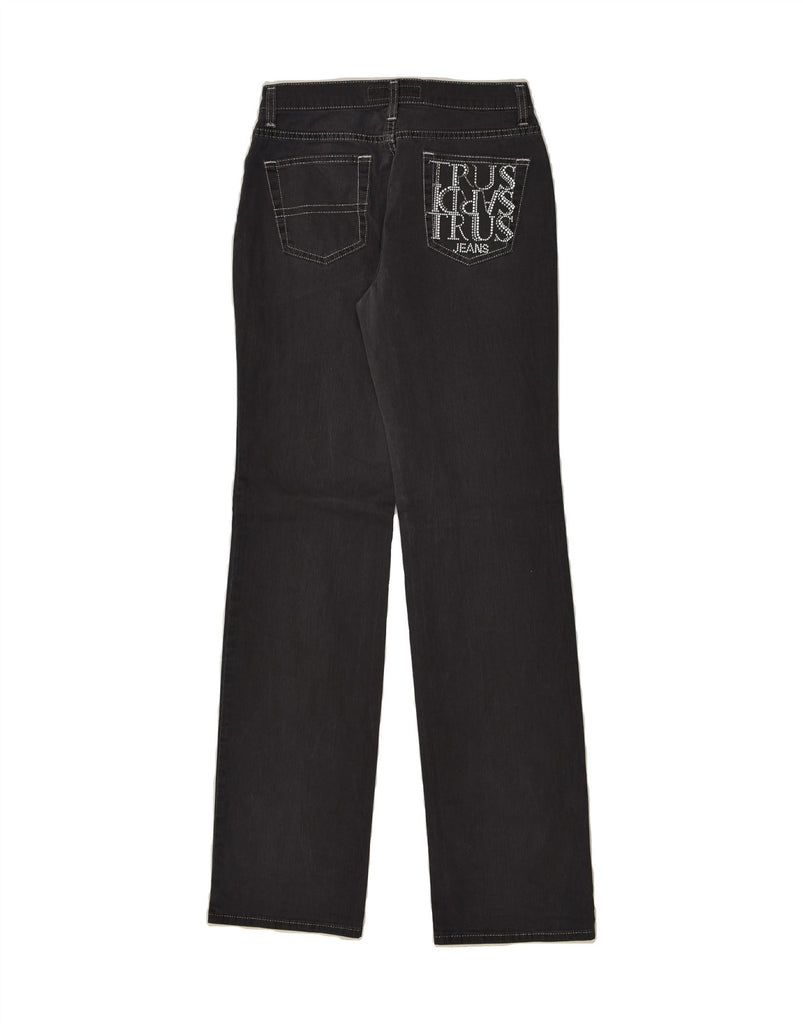 TRUSSARDI Womens Straight Jeans W26 L32 Grey Cotton | Vintage Trussardi | Thrift | Second-Hand Trussardi | Used Clothing | Messina Hembry 