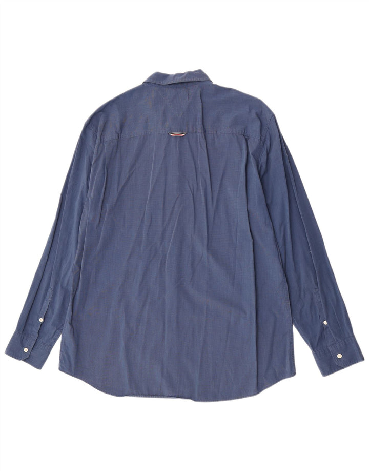 Tommy Hilfiger Mens Shirt 2XL Blue